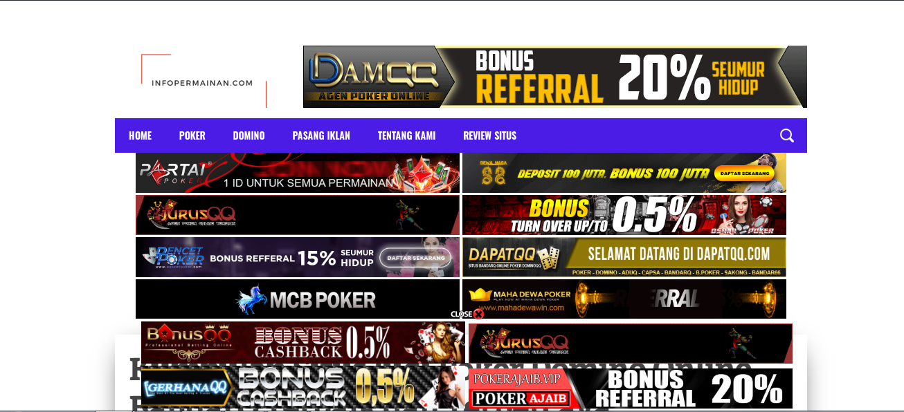 Kumpulan Situs Poker Online Terbaik Dan Terpercaya Indonesia 2020 - 2021